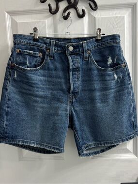 Levi’s 501 button fly denim shorts NWOT